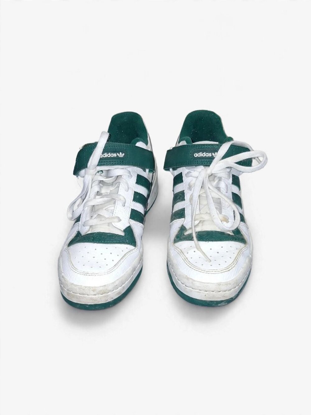 Adidas Forum Low (Cloud White / Collegiate Green)